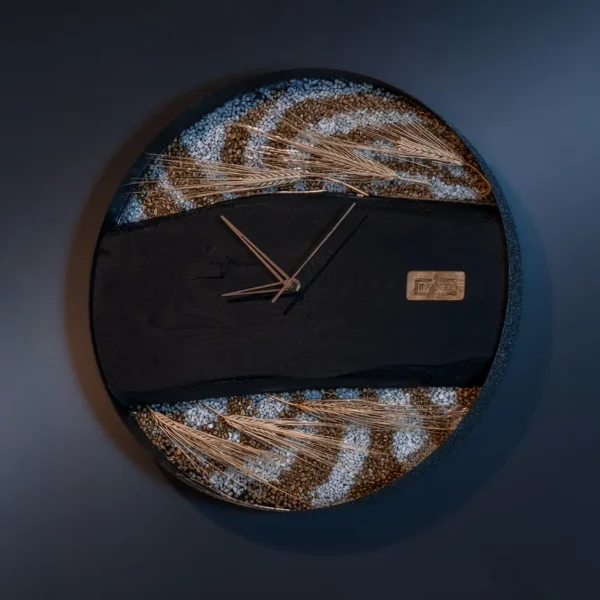 Harvest Epoxy Clock